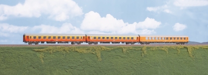 ACME 55310 - H0 - 3-tlg. Set Personenwagen und Speisewagen EC Avala, Ep. V-VI, JZ